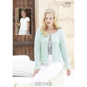 Pattern #9783 Cardigans in DK