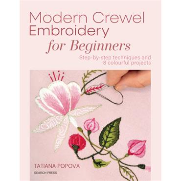 Modern Crewel For Beginners Book