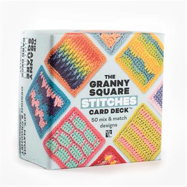 The Granny Square Stitches Card Deck - 50 Mix & Match Designs 