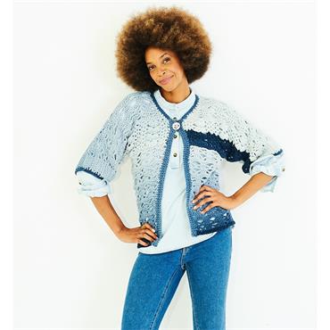 Stylecraft Pattern 10184 Crochet Up and Over Jackets in Horizon Chunky