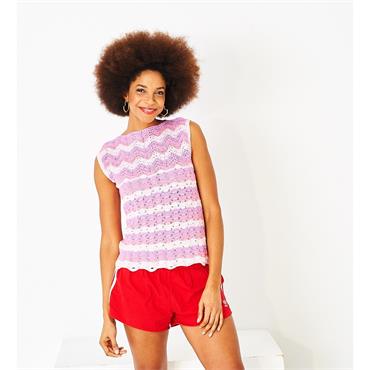 Pattern 10217 Crochet Sweater and Top in DK