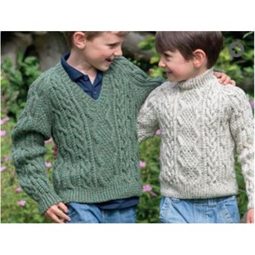 UKHKA 161 Country Sweater in Aran