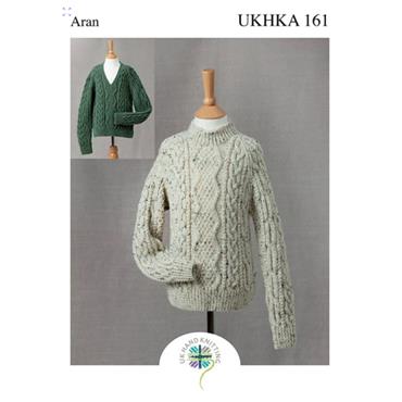 UKHKA 161 Country Sweater in Aran