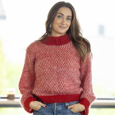 Viking Garn Pattern 2517-8 Rosène Sweater in Kid Silk