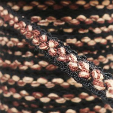 15mm Trim - 1 metre - Brown/Beige/Black