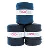 Hooked Zpagetti Cotton Yarn Dark Blue Shades