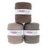 Hooked Zpagetti Cotton Yarn Taupe Shades