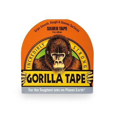 GORILLA TAPE SILVER 48MM X 32M
