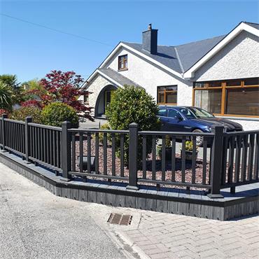 GUARDIAN COMPOSITE HANDRAIL SYSTEM 1.8M GREY