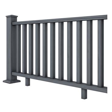 GUARDIAN COMPOSITE HANDRAIL SYSTEM 1.8M GREY