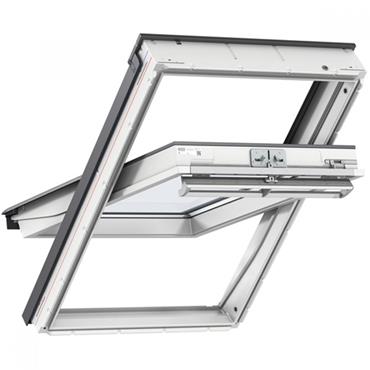 VELUX GGL CK02 WHITE PAINTED CENTRE PIVOT WINDOW 550MM X 780MM