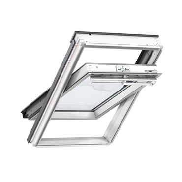 VELUX GGL MK04 WHITE PAINTED CENTRE PIVOT WINDOW 780MM X 980MM