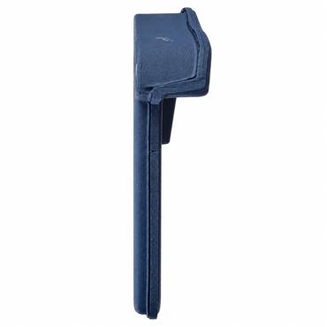 CLAY DOUBLE OGEE RIDGE END CAP GABLE PLATE