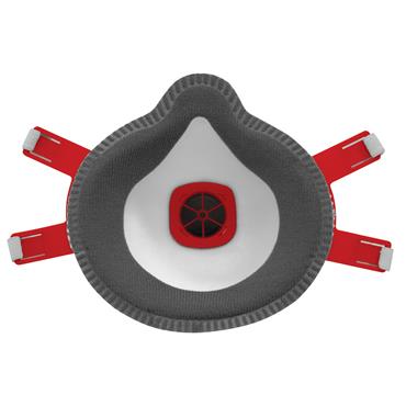 JSP TYPHOON MOULDED MASK FFP3 VALVED 2 PK