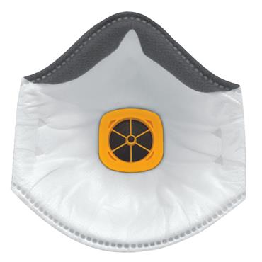 JSP TYPHOON MOULDED MASK FFP2 VALVED 3 PK