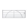TEEMORE COUNTRY STYLE FIELD GATE 15FT