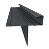 STEEL SLATE EDGE TEXTURED T2 18MM BLACK