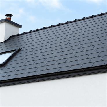 CLAY DOUBLE OGEE RIDGE CAP 400MM