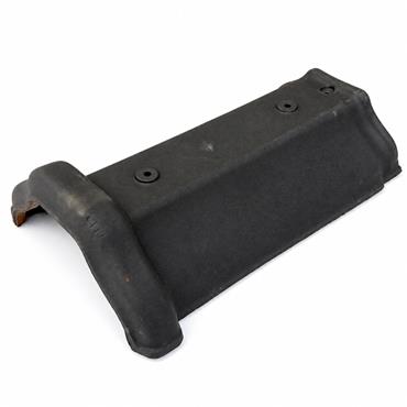 CLAY DOUBLE OGEE RIDGE CAP 400MM