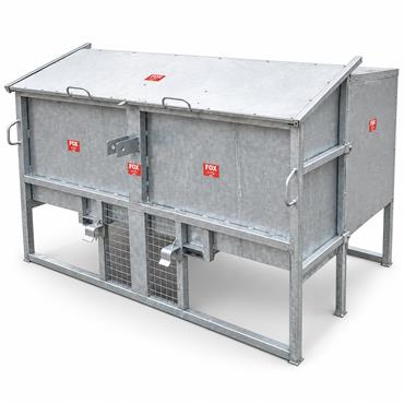 FOX ENGINEERING GALVANISED CALF CREEP FEEDER 8FT X 6FT