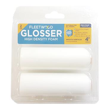 FLEETWOOD 4" GLOSSER FOAM SLEEVE 2 PACK