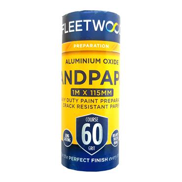 FLEETWOOD ALUMOX SANDPAPER 60G 1M