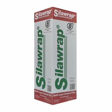SILAWRAP BALE WRAP 1500M X 750MM BLACK HALF PALLET (20 ROLLS)