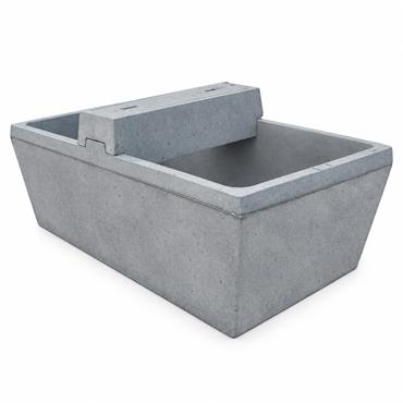SPILLANE TOP FILL CONCRETE WATER TROUGH 150G