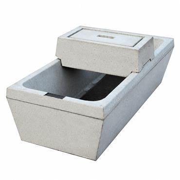 SPILLANE TOP FILL CONCRETE WATER TROUGH 40G