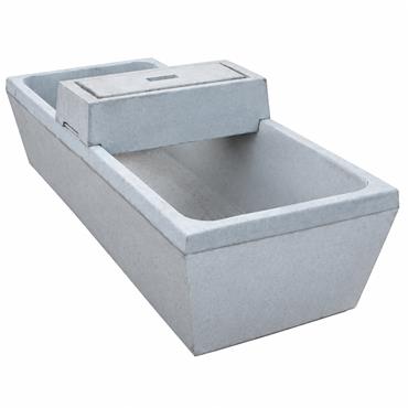SPILLANE TOP FILL CONCRETE WATER TROUGH 75G