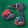 BOSCH COMBI DRILL WITH 2 X 4AH BATTERIES