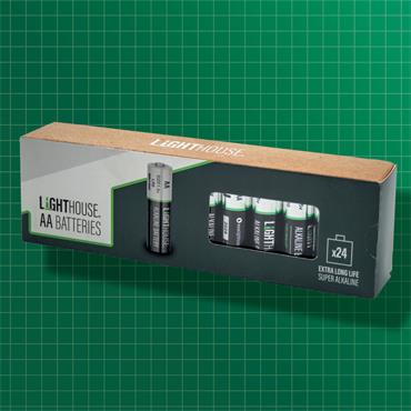 LIGHTHOUSE BATTERIES AA (24 PACK)