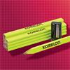 KOMELON CARPENTERS PENCILS AND SHARPENER