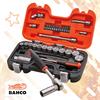 BAHCO 1/4" & 3/8" DRIVE SOCKET SET