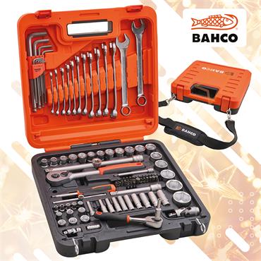 BAHCO 98 PIECE SOCKET & MECHANICS SET