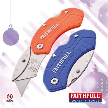 FAITHFULL FOLDING UTILITY KNIFE
