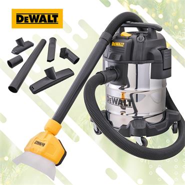 DEWALT 25L WET & DRY VACUUM & DUST COLLECTOR