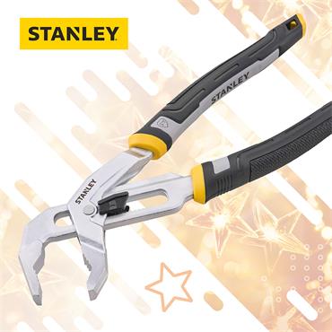 STANLEY 250MM (10IN) DUAL ADJUST PLIERS