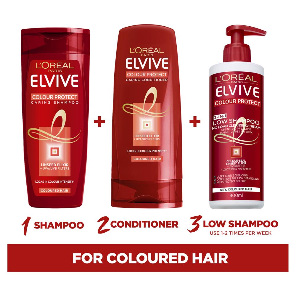ELVIVE SHAMPOO COLOUR PROTECT 300ML Rochfords Pharmacy and Beauty