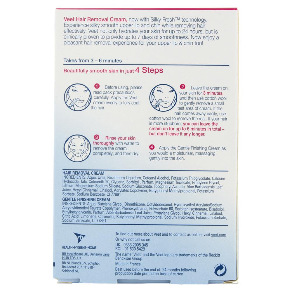 VEET FACE HAIR REMOVAL CREAM KIT Rochfords Pharmacy and Beauty Ireland