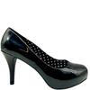 SUSST PLATFORM COURT SHOE - BLACK PATENT - 41
