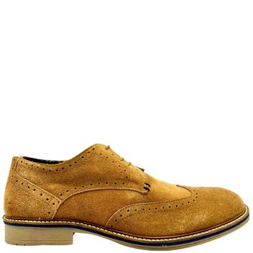 CATESBY SUEDE BROGUE - SAND