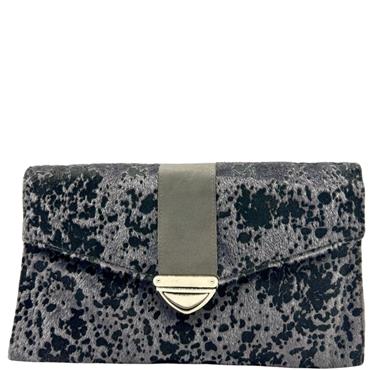 JACLIN 2 TONE HANDBAG - GREY