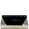 JACLIN CLUTCH HANDBAG - BLACK SILVER