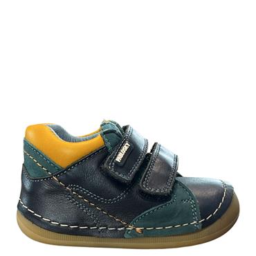 PABLOSKY BOYS 2 VEL STRAP ANKLE BOOT - NAVY GREEN