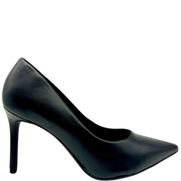 TAMARIS WOMENS POINT TOE COURT SHOE - BLACK