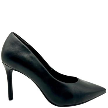 TAMARIS WOMENS POINT TOE COURT SHOE - BLACK