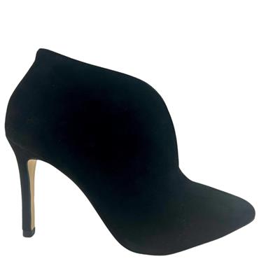 TAMARIS LDS PLATFORM POINT TOE SHOE BOOT - BLACK