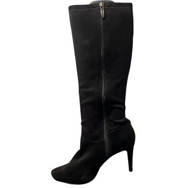 TAMARIS GOLD HEEL STRETCH BT - BLACK GOLD