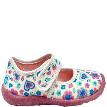 SUPERFIT GIRLS VELCRO STRAP SHOE - ROSE BLUE